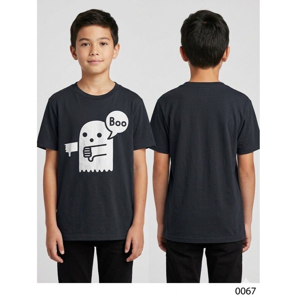 Ghost Of Disapproval Boo Graphic T-Shirt Medium By Graphics  0067